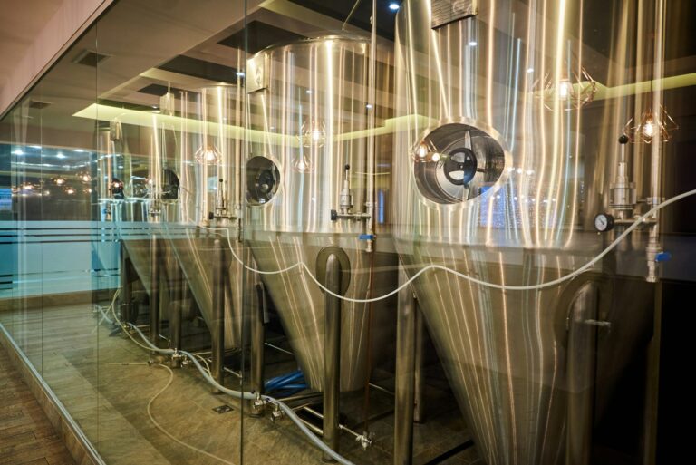 Equipment for the production of craft beer